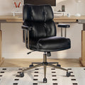 Black Walnut Frame Office Chair