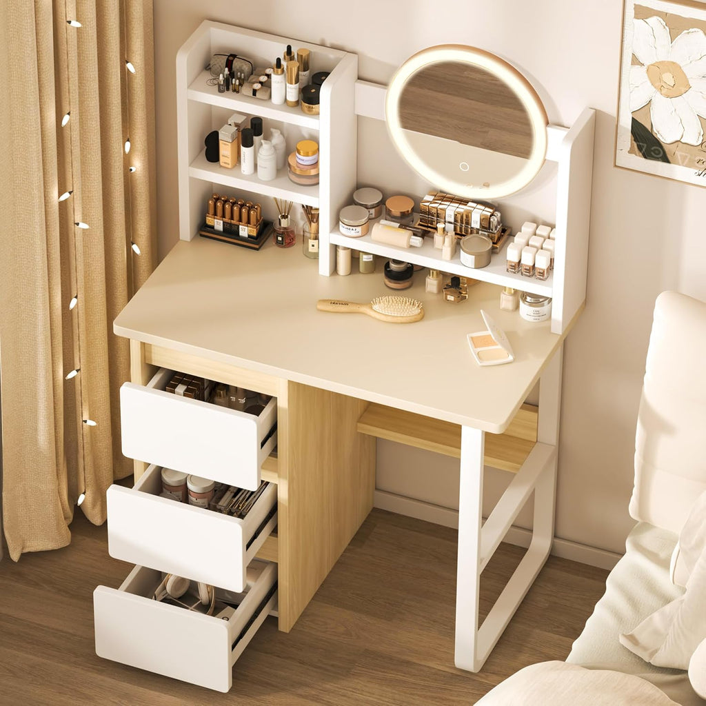 LED Multifunctional Makeup Vanity Desk