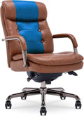 Cognac Tufted Executive Office Chair
